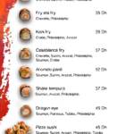 Menu Fuji sushi Tetouan August 2023 063112-686400